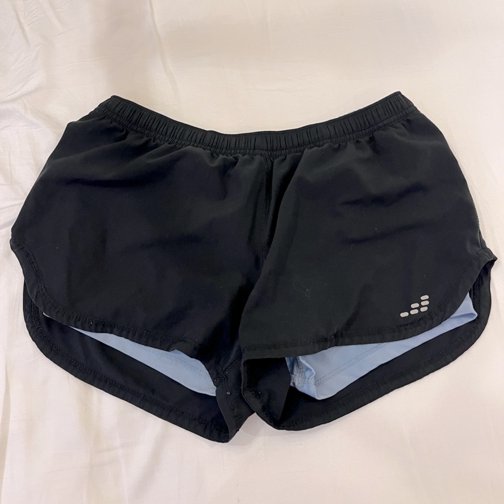 Cute athletic shorts with build in shorts under
